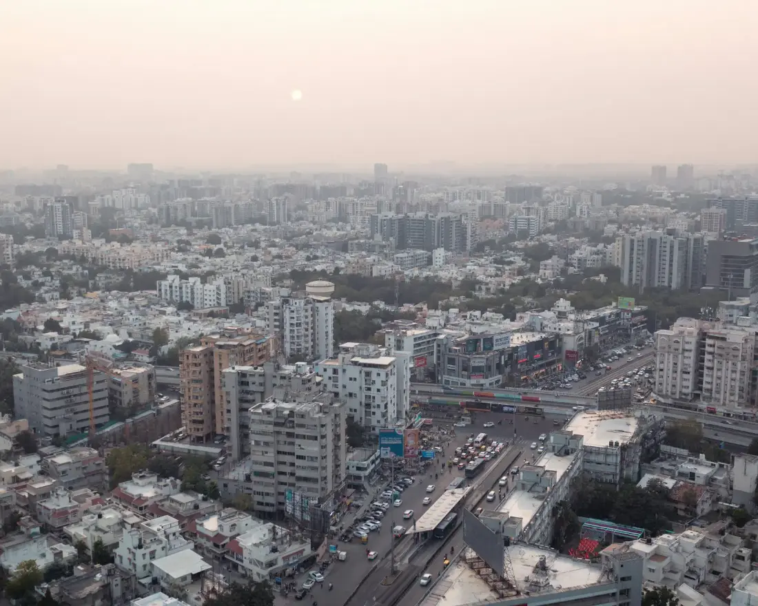 Ahmedabad skyline